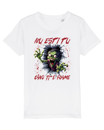 cu desene de Halloween - Nu esti tu cand ti-e foame White