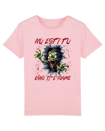cu desene de Halloween - Nu esti tu cand ti-e foame Cotton Pink