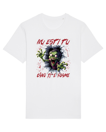 cu desene de Halloween - Nu esti tu cand ti-e foame White