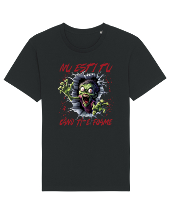 cu desene de Halloween - Nu esti tu cand ti-e foame Black