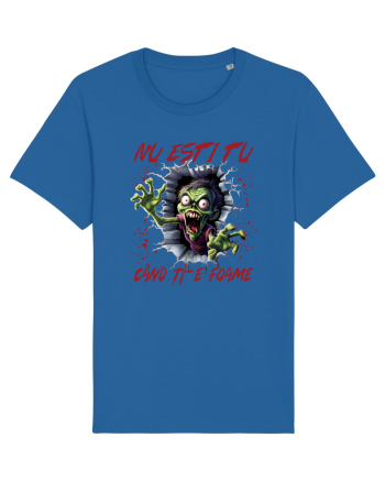 cu desene de Halloween - Nu esti tu cand ti-e foame Royal Blue