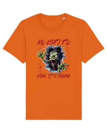 cu desene de Halloween - Nu esti tu cand ti-e foame Bright Orange