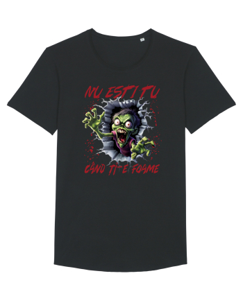 cu desene de Halloween - Nu esti tu cand ti-e foame Black