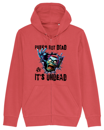 cu desene de Halloween - Punk is not dead - it is undead Carmine Red
