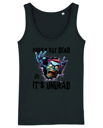 cu desene de Halloween - Punk is not dead - it is undead Black