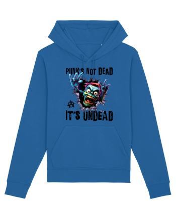 cu desene de Halloween - Punk is not dead - it is undead Royal Blue
