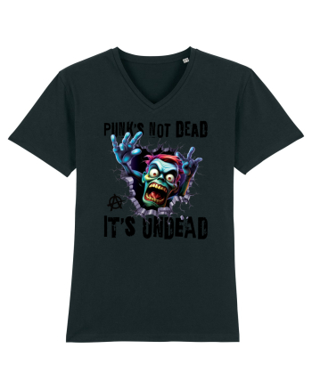 cu desene de Halloween - Punk is not dead - it is undead Black