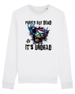 cu desene de Halloween - Punk is not dead - it is undead Bluză mânecă lungă Unisex Rise