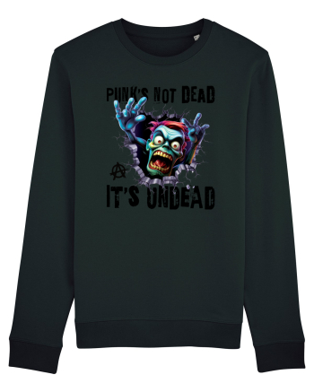 cu desene de Halloween - Punk is not dead - it is undead Black