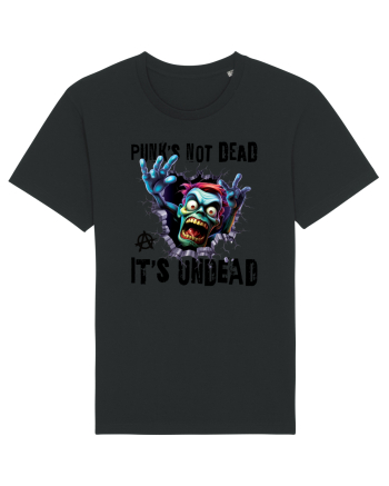 cu desene de Halloween - Punk is not dead - it is undead Black
