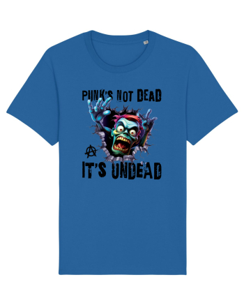 cu desene de Halloween - Punk is not dead - it is undead Royal Blue