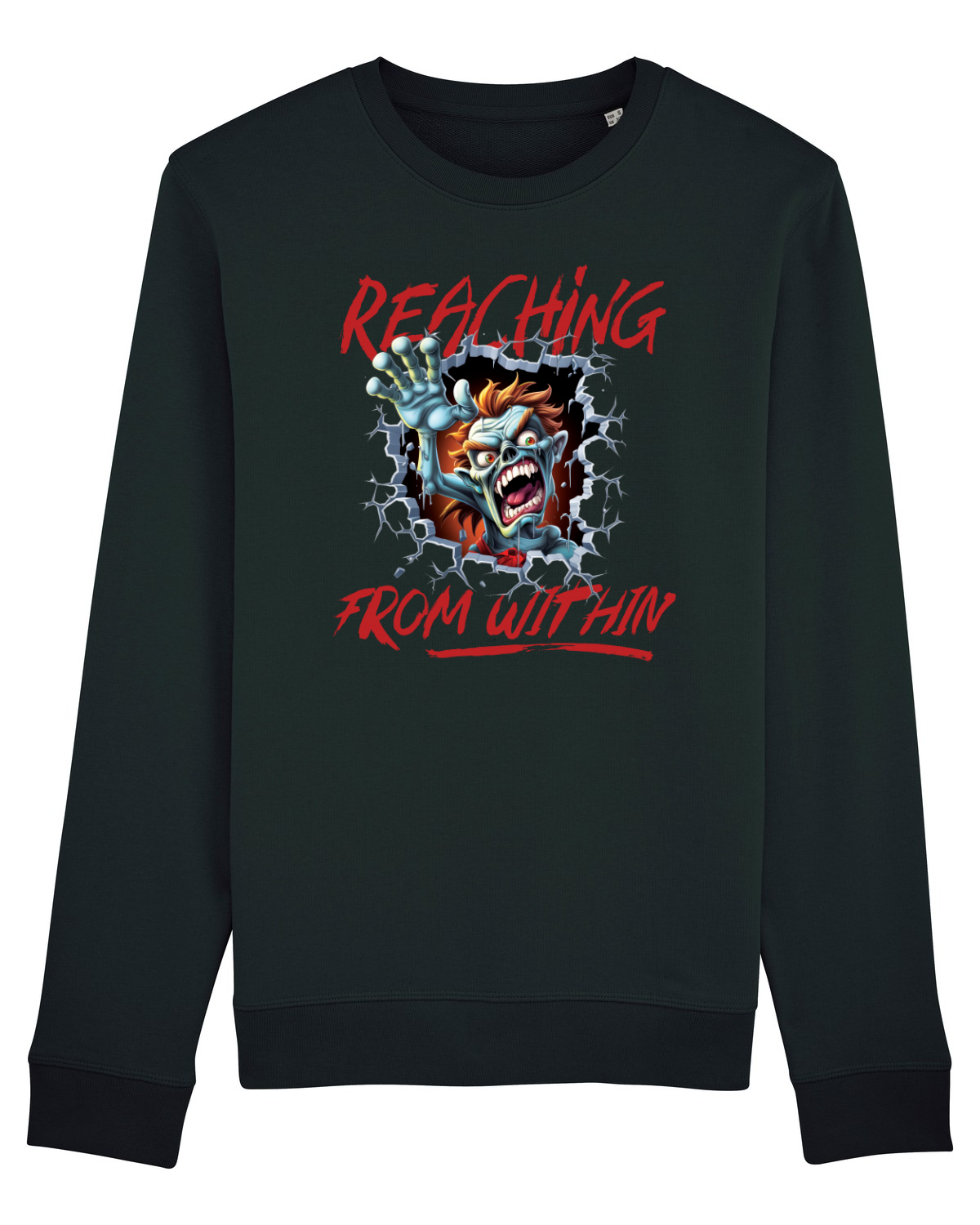 Bluză mânecă lungă Unisex Rise Black