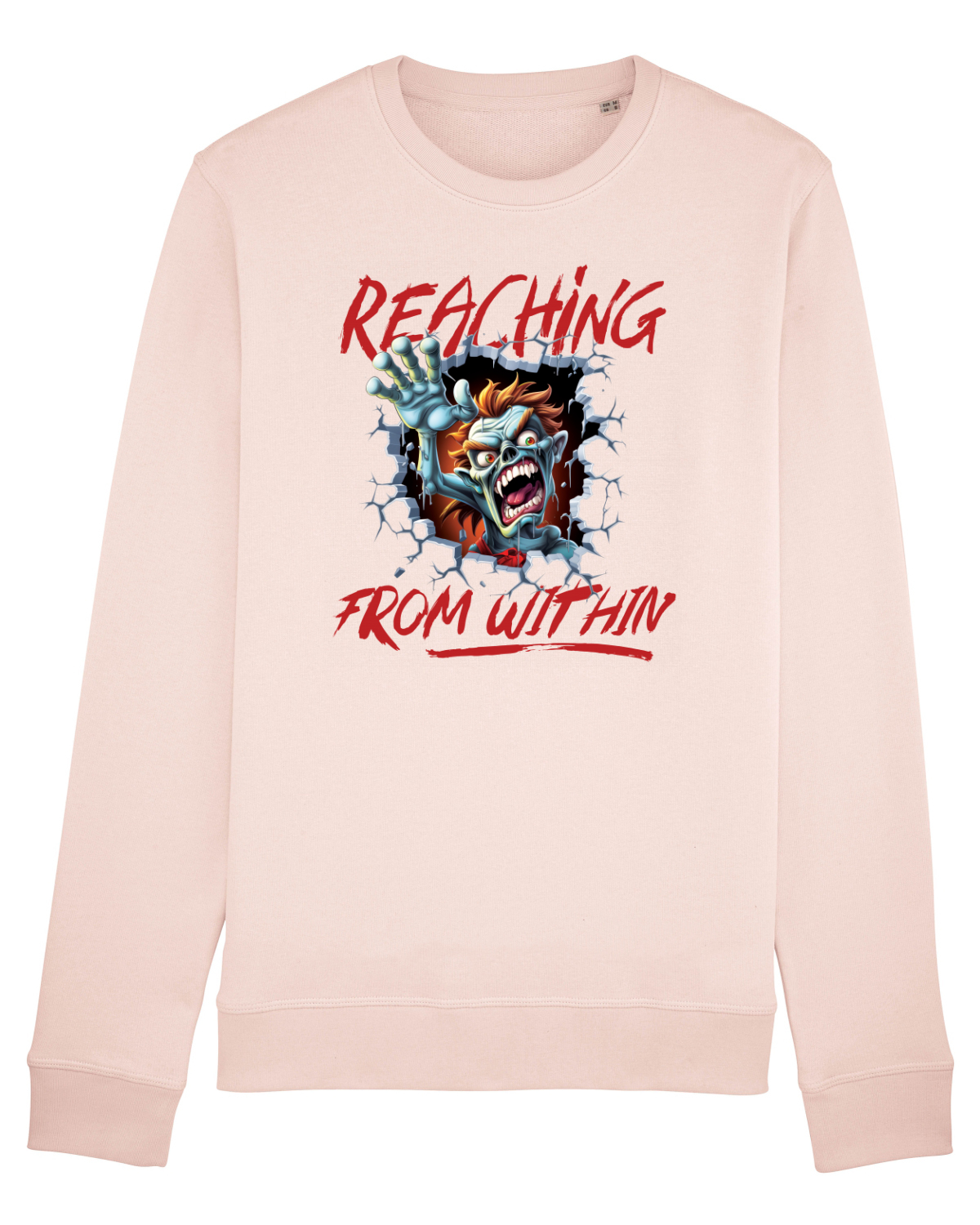 Bluză mânecă lungă Unisex Rise Candy Pink