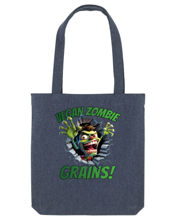 cu desene de Halloween - Vegan zombie - Grains! Midnight Blue