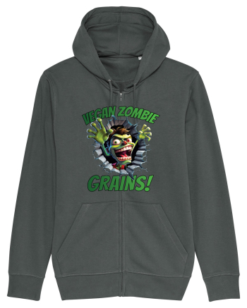 cu desene de Halloween - Vegan zombie - Grains! Anthracite