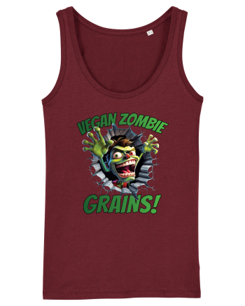 cu desene de Halloween - Vegan zombie - Grains! Burgundy