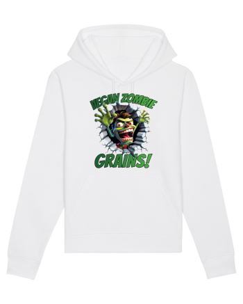cu desene de Halloween - Vegan zombie - Grains! White
