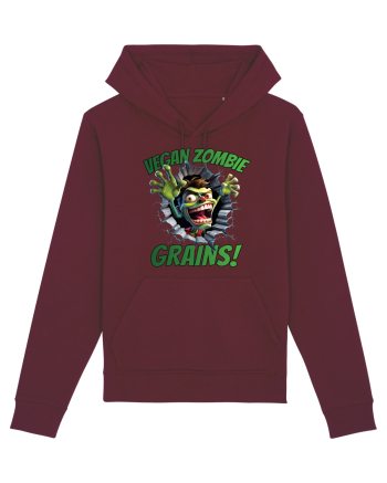 cu desene de Halloween - Vegan zombie - Grains! Burgundy