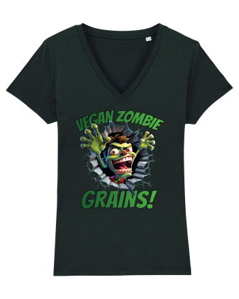 cu desene de Halloween - Vegan zombie - Grains! Black