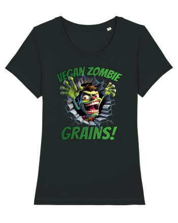 cu desene de Halloween - Vegan zombie - Grains! Black