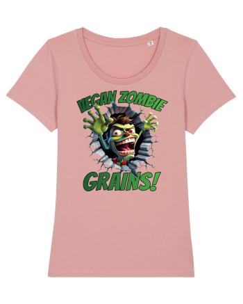 cu desene de Halloween - Vegan zombie - Grains! Canyon Pink
