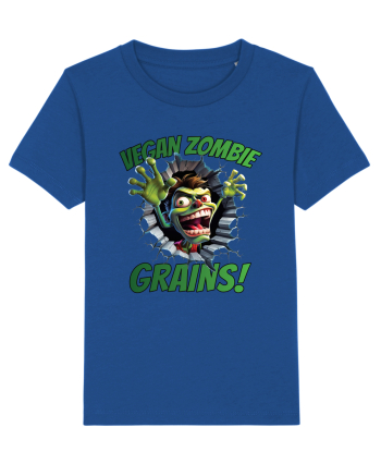 cu desene de Halloween - Vegan zombie - Grains! Majorelle Blue