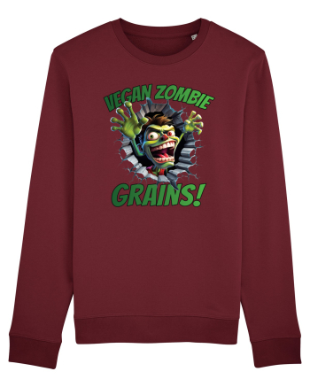 cu desene de Halloween - Vegan zombie - Grains! Burgundy