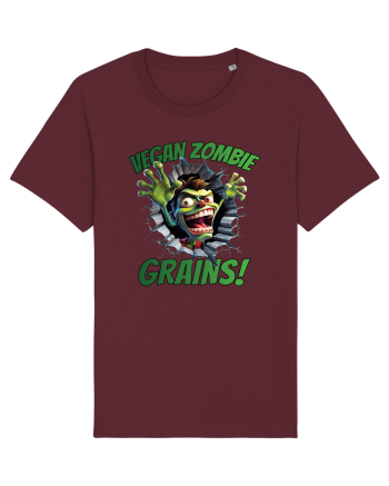 cu desene de Halloween - Vegan zombie - Grains! Burgundy