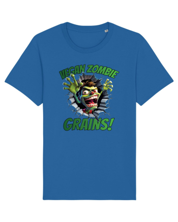 cu desene de Halloween - Vegan zombie - Grains! Royal Blue