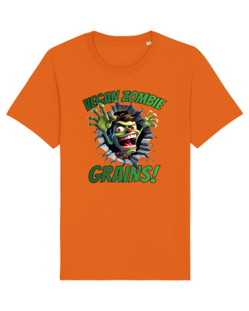 cu desene de Halloween - Vegan zombie - Grains! Bright Orange