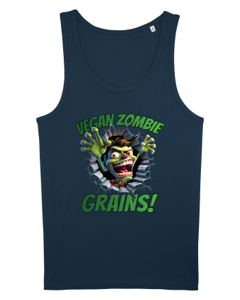 cu desene de Halloween - Vegan zombie - Grains! Navy