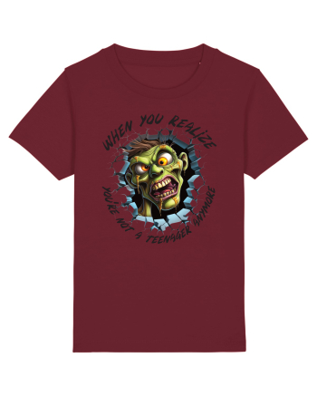 cu desene de Halloween - When you realize you are not a teenager anymore Burgundy