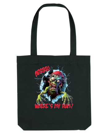 cu desene de Halloween - Zombie Pirate - Where is my rum Black
