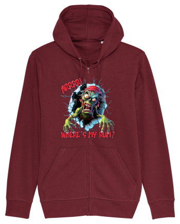 cu desene de Halloween - Zombie Pirate - Where is my rum Burgundy