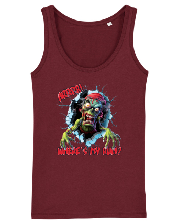 cu desene de Halloween - Zombie Pirate - Where is my rum Burgundy