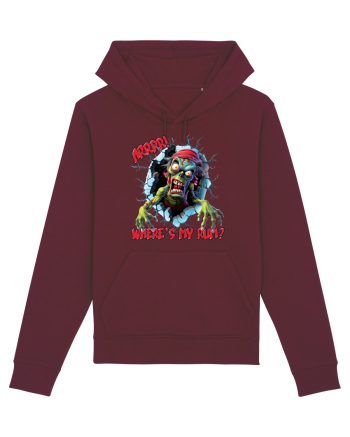cu desene de Halloween - Zombie Pirate - Where is my rum Burgundy