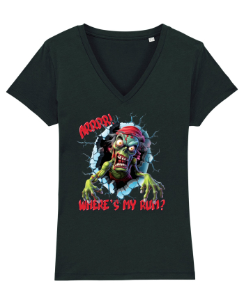 cu desene de Halloween - Zombie Pirate - Where is my rum Black