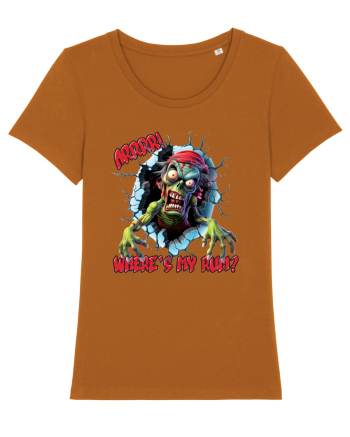 cu desene de Halloween - Zombie Pirate - Where is my rum Roasted Orange
