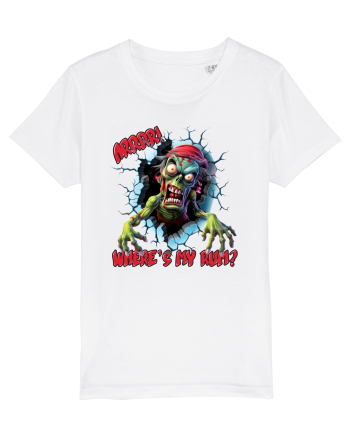 cu desene de Halloween - Zombie Pirate - Where is my rum White