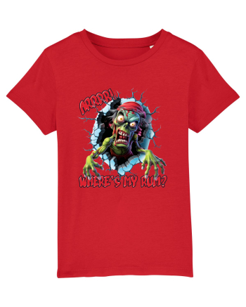 cu desene de Halloween - Zombie Pirate - Where is my rum Red
