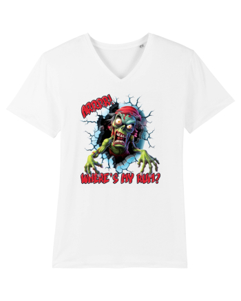 cu desene de Halloween - Zombie Pirate - Where is my rum White