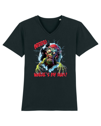 cu desene de Halloween - Zombie Pirate - Where is my rum Black