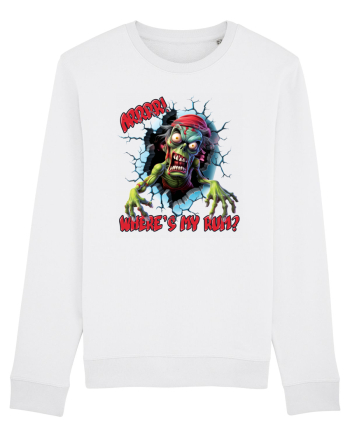cu desene de Halloween - Zombie Pirate - Where is my rum White