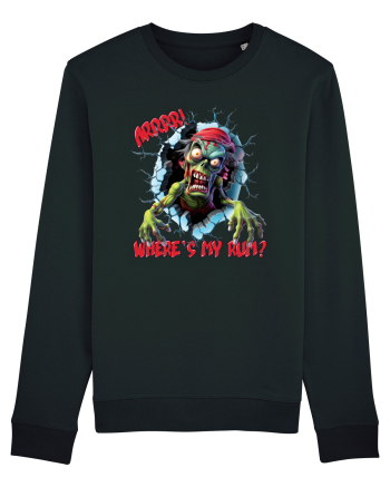 cu desene de Halloween - Zombie Pirate - Where is my rum Black
