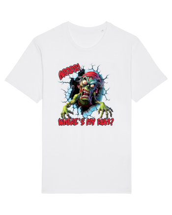 cu desene de Halloween - Zombie Pirate - Where is my rum White