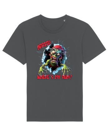 cu desene de Halloween - Zombie Pirate - Where is my rum Anthracite