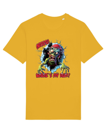 cu desene de Halloween - Zombie Pirate - Where is my rum Spectra Yellow