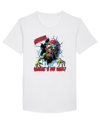 cu desene de Halloween - Zombie Pirate - Where is my rum White