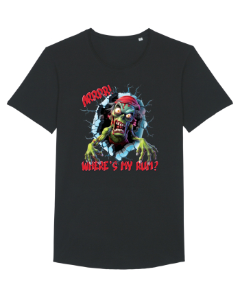 cu desene de Halloween - Zombie Pirate - Where is my rum Black