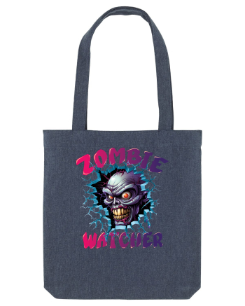 cu desene de Halloween - Zombie Watcher Midnight Blue